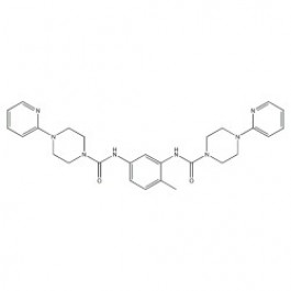 N,​N'-​(4-​Methyl-​1,​3-​phenylene)​bis[4-​(2-​pyridinyl)​-1-​piperazinecarboxamid​e