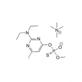 Pirimiphos-methyl-desmethyl TMA salt