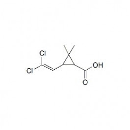 3-(2,2-Dichloroethenyl)-2,2-dimethylcyclopropanecarboxylic acid