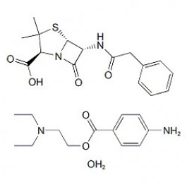 Penicillin G procaine hydrate