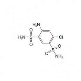 4-Amino-6-chloro-1,3-benzenedisulfonamide