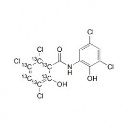 13C6-Oxyclozanide