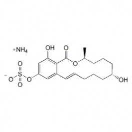 alpha-Zearalenol-14-O-sulfate ammonium salt