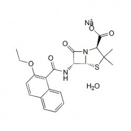 Nafcillin sodium salt monohydrate