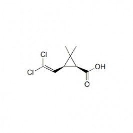 cis-3-(2,2-Dichlorovinyl)-2,2-dimethylcyclopropane-1-carboxylic acid