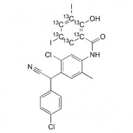 13C6-Closantel