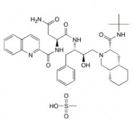 Saquinavir mesylate