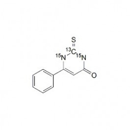 13C,15N2-6-Phenyl-2-thiouracil