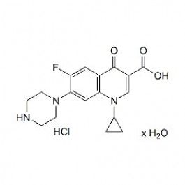 Ciprofloxacin hydrochloride monohydrate