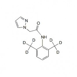 D6-N-(2,6-Dimethylphenyl)-1H-pyrazole-1-acetamide