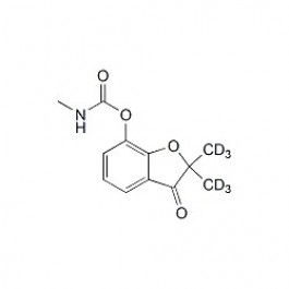 D6-Carbofuran-3-keto