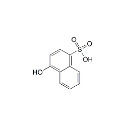 1-Naphthol-4-sulfonic acid | C10H8O4S | 677421 | 84-87-7